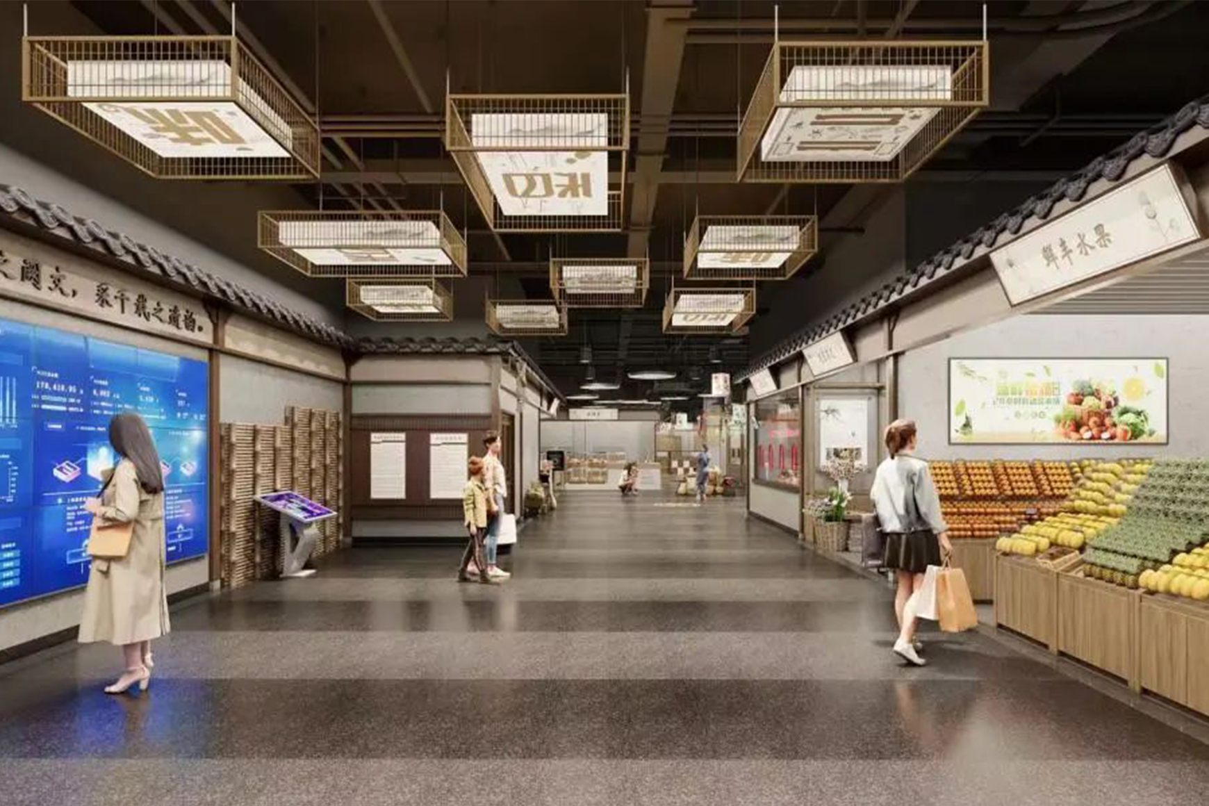 台州黄岩区天长北路第二菜市场装修改造